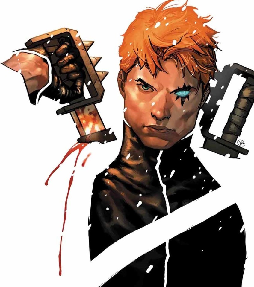 Shatterstar portrait