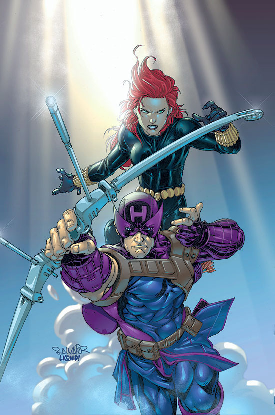 Hawkeye and Black Widow
