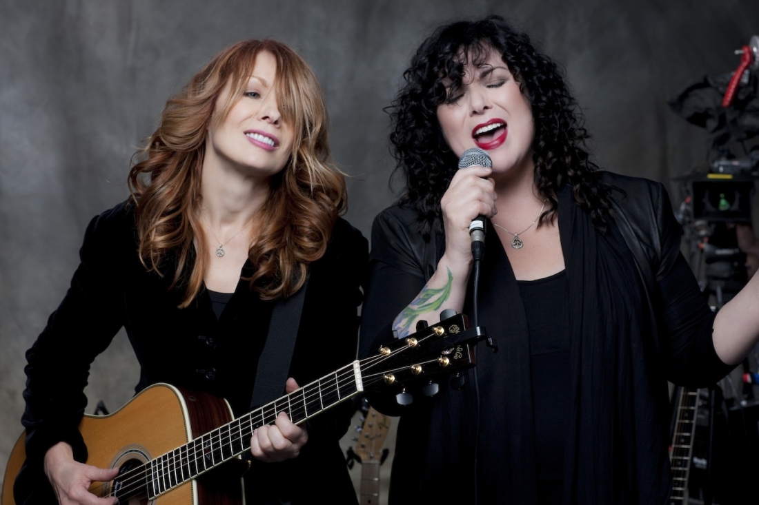 Nancy and Ann Wilson of Heart