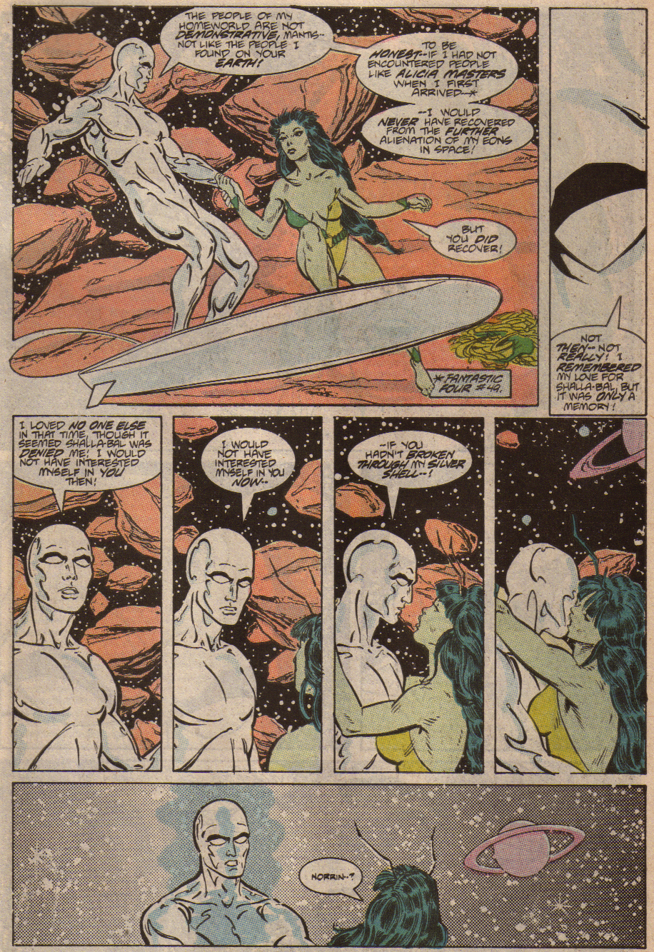 Mantis and the Silver Surfer