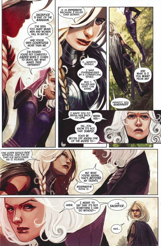 Val reunites with Clea