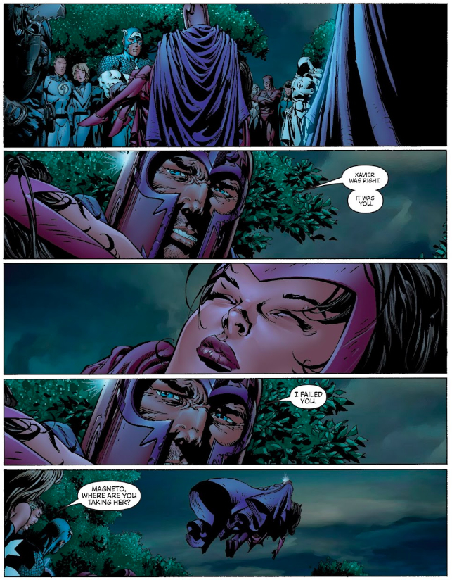 Magneto takes Wanda